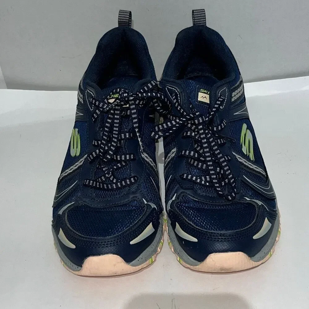 Skechers Women's Navy Blue Hillcrest Vast Adventure Trail‎ Sneakers Size 10